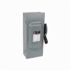 Square D HU363 SWITCH NOT FUSIBLE HD 600V 100A 3P NEMA1,100A,600V,General Purpose (Indoor),Lugs,NEMA 1,Non-Fusible,Single Throw Safety Switch,Steel,UL Listed,heavy duty,surface