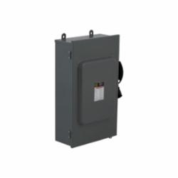 Square D HU364AWK SWITCH NONFUSIBLE HD 600V 200A 3P NEMA12,200A,600V,Galvannealed Steel,Lugs,NEMA 3R/12,Non-Fusible,Rainproof, Sleet/Ice proof and Dust tight (Indoor/Outdoor),Single Throw Safety Switch,UL Listed,heavy duty,surface