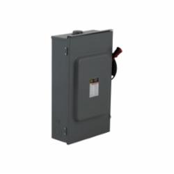 Square D HU364RB SWITCH NONFUSIBLE HD 600V 200A 3P NEMA3R,200A,600V,Galvannealed Steel,Lugs,NEMA 3R,Non-Fusible,Rainproof and Sleet/Ice proof (Indoor/Outdoor),Single Throw Safety Switch,UL Listed,heavy duty,surface