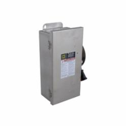 Square D HU464AWK SW NOT FUSIBLE HD 600V 200A 4P NEMA12,12, 3R,200A,4,600V AC600V DC,Heavy Duty,Heavy Duty Safety Switches are designed for the following applications up to 600Vac or 600Vdc 30-1200 amperes, 200,000 rms symmetrical amperes short circuit current.,N,NEMA 3R/12,Rainproof, Sleet/Ice proof and Dust tight (Indoor/Outdoor),Safety Switch,UL 98 Listed