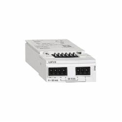 Schneider Electric LUFV2 MOTOR LOAD INDICATION MODULE 4-20 MILLIAMPS,24 V DC,LUCB-LUCC-LUCD-LUCM,LUF,function module,indication of motor load,TeSys,TeSys U,front side,plug-in