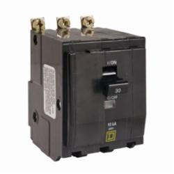 Square D QOB330 MINIATURE CIRCUIT BREAKER 240V 30A,10kA,240 Vac,3-Phase,30A,Miniature Circuit Breaker,Pressure Plate #14 to #8 AWG(Al/Cu),QO,Standard Bolt-On,UL Listed - CSA Certified