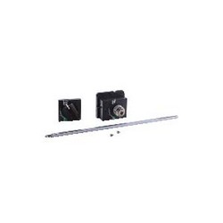 Square D S29338 CIRCUIT BREAKER ROTARY HANDLE,Door Mounted,H and J,Handle,NA,PowerPact,Standard black handle,field installation of rotary operated handle