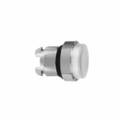 Schneider Electric ZB4BW113 ILLUM EXTENDED MOMENTARY FOR LED WHITE,22mm Round,Chromium Plated Metal,Harmony,IP 65,Illuminated Standard Button Extended,Momentary,NEMA 1/2/3/4/4X/13,Pushbutton Operator,UL Listed File Number E164353 CCN NKCR - CSA Certified File Number LR44087 Class 321103 - CE Marked,White Unmarked