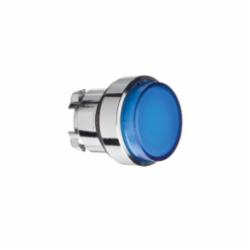 Schneider Electric ZB4BW16 PUSH BUTTON,22 mm,illum push-button,Harmony XB4,IP 65,Illuminated Standard Button Extended,NEMA 1/2/3/4/4X/13,UL Listed File Number E164353 CCN NKCR - CSA Certified File Number LR44087 Class 321103 - CE Marked,blue,chromium plated metal,head for illuminated push-button,head for illuminated push-button,illum push-button,spring return
