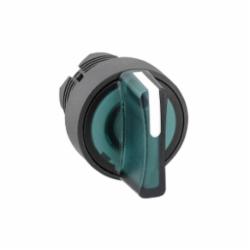 Schneider Electric ZB5AK1333 3POS ILLUMINATED SELECTOR, GREEN,22mm Round,Black,Green Unmarked,Harmony,IP 65,Illuminated Standard Knob 3 Position,Maintained,NEMA 1/2/3/4/4X/13,Selector Switch Operator,UL Listed File Number E164353 CCN NKCR - CSA Certified File Number LR44087 Class 321103 - CE Marked