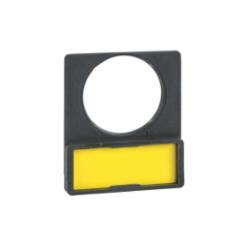 Schneider Electric ZBY2311 STD N/P HOLDER MRKD ON,-25 to +70 Degrees C,22mm Round,Black White ON,Harmony,IP65,IP65,Pushbutton Legend Holder