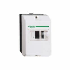 Schneider Electric GV2MC01 MANUAL STARTER ENCLOSURE TYPE 1 IP41,-5C to 55C,Conduit cutouts,For use with GV2ME with maximum of 1 accessory per side,GV2ME,IEC,IP41,Surface mounting,TeSys,compact