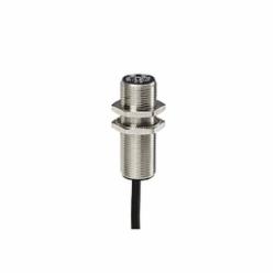 Schneider Electric XS118BLPAM12 Sensor, Inductive proximity,-25...70 deg.C,0 to 4mm,1 LED yellow for output state,10...36 V DC,12...24 V DC with reverse polarity protection,18 mm,64 mm,64 mm,cylindrical M18,nickel plated brass,18 mm,64 mm,inductive proximity sensor,4 pins M12 male connector,<= 1200 Hz,DC 3-Wire (PNP) - 1 N.O.,IP67 conforming to IEC 60529,Osisense,UL-CSA,flush mountable,general purpose,inductive proximity sensor,metal