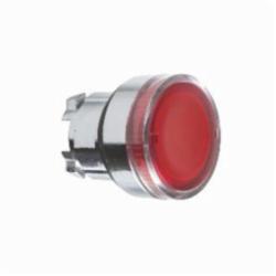 Schneider Electric ZB4BW34 PUSHBUTTON,22mm Round,Chromium Plated Metal,Harmony,IP 65,Illuminated Standard Button Flush,Momentary,NEMA 1/2/3/4/4X/13,Pushbutton Operator,Red Unmarked,UL Listed File Number E164353 CCN NKCR - CSA Certified File Number LR44087 Class 321103 - CE Marked
