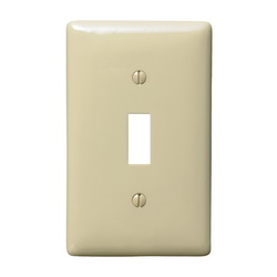 HUBW NP1I WALLPLATE, 1-G, TOGG, IV