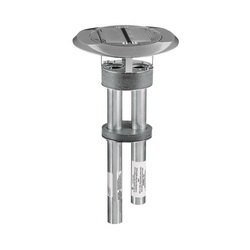 HUBW S1PTGY FRPT, 1 PIECE, 2 STYLE, SYS 1, GRAY