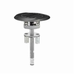 HUBW S1PT4X4BL FRPT, 1 PIECE, 4X4, SYS 1, BLACK